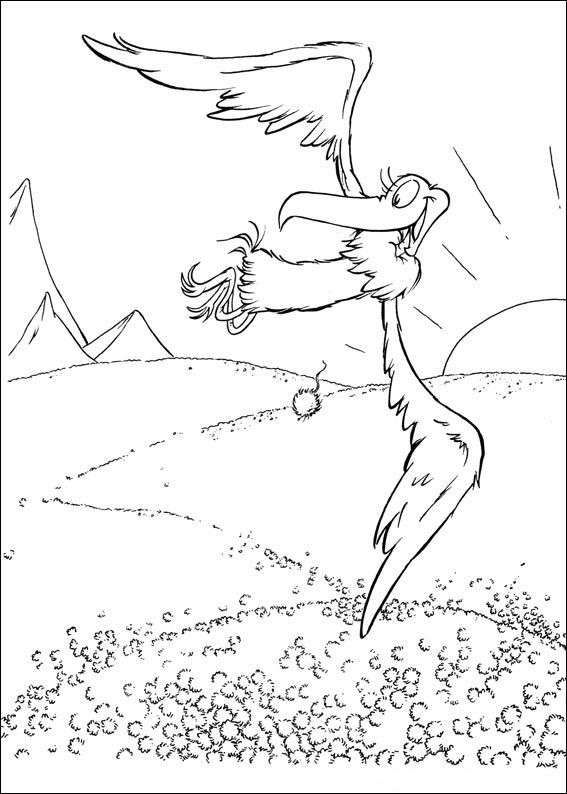 Plansa de colorat cu Horton Dr. Seuss 61 58